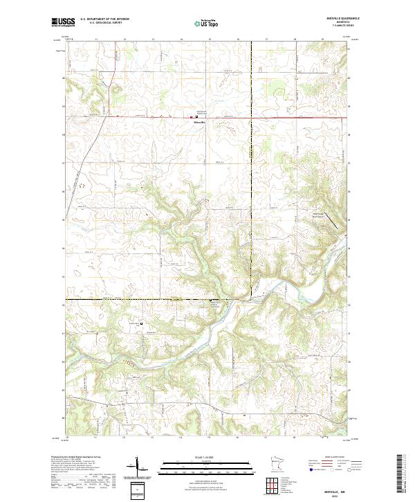 USGS Topographic Map – Miesville