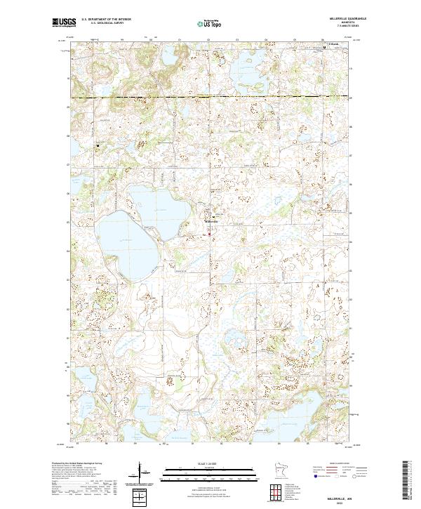 USGS Topographic Map – Millerville