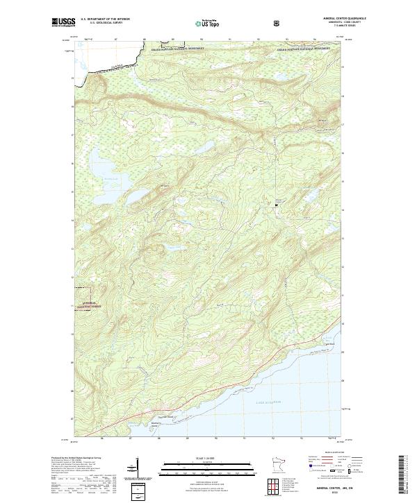 USGS Topographic Map – Mineral Center
