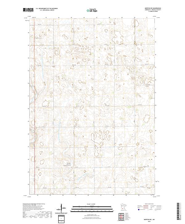 USGS Topographic Map – Morton NW