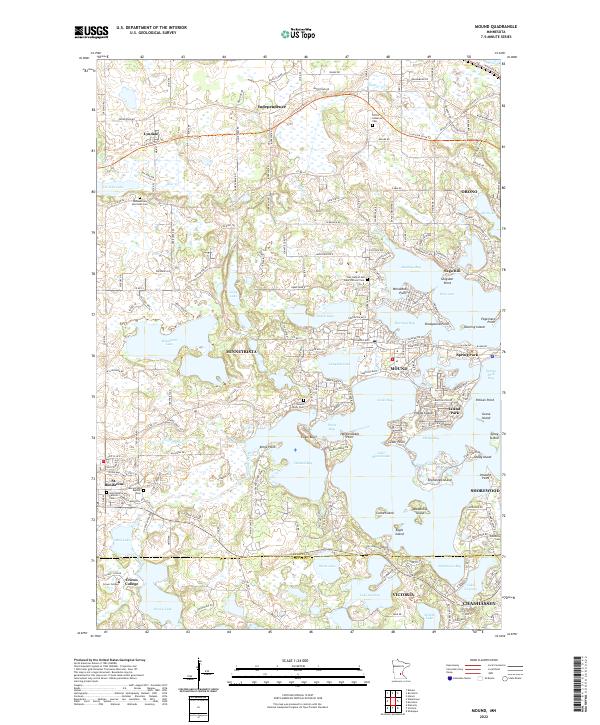 USGS Topographic Map – Mound