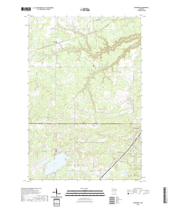 USGS Topographic Map – Nickerson