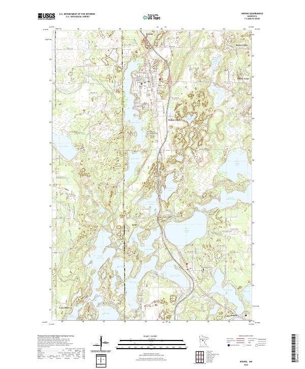 USGS Topographic Map – Nisswa