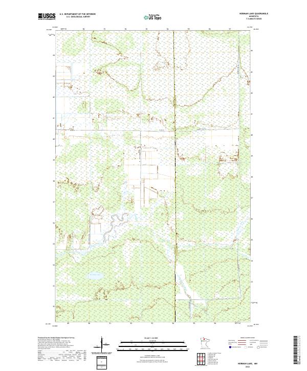 USGS Topographic Map – Norman Lake