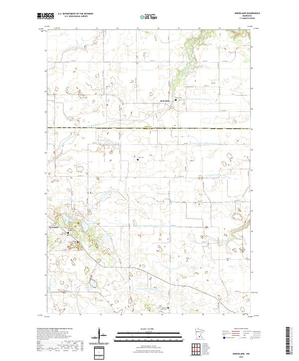 USGS Topographic Map – Norseland