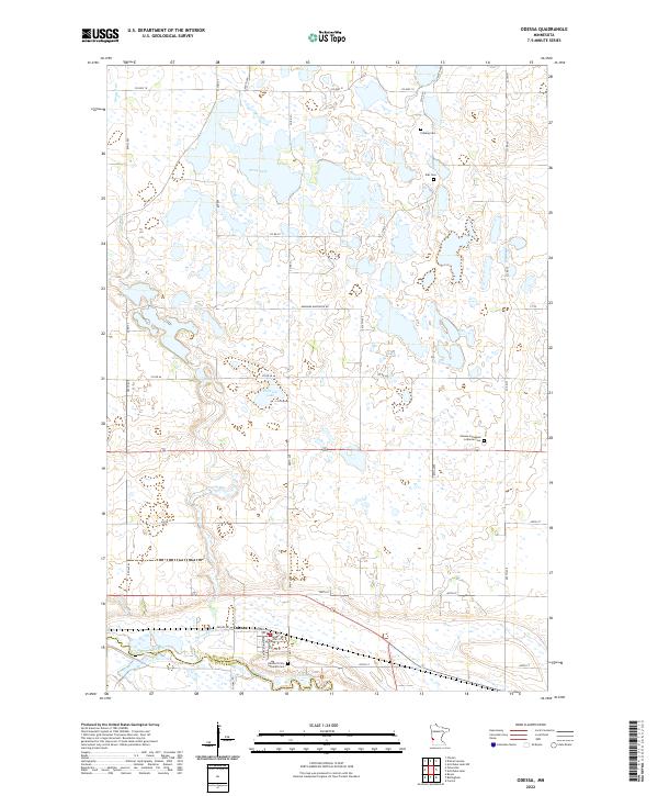 USGS Topographic Map – Odessa