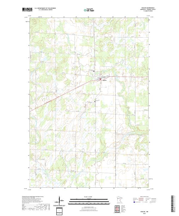 USGS Topographic Map – Ogilvie