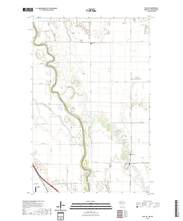 USGS Topographic Map – Oslo SE