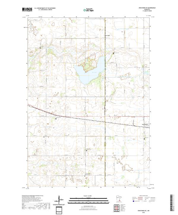 USGS Topographic Map – Owatonna SE