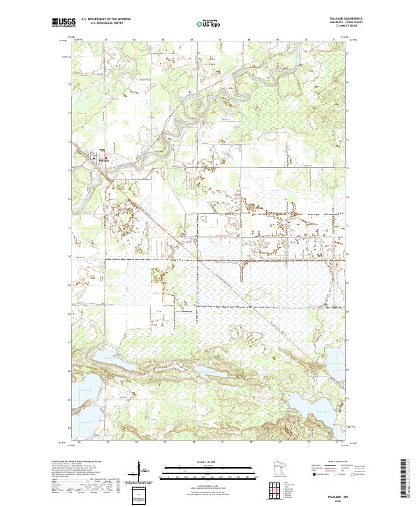 USGS Topographic Map – Palisade