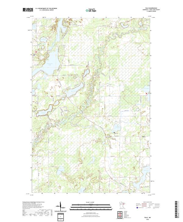 USGS Topographic Map – Palo