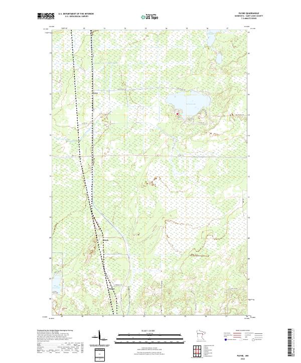 USGS Topographic Map – Payne