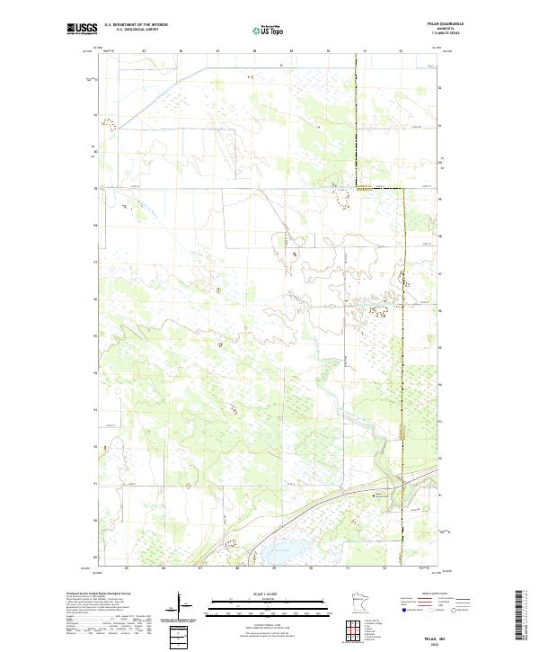 USGS Topographic Map – Pelan