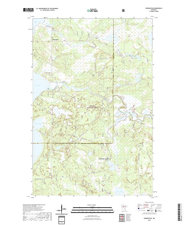 USGS Topographic Map – Pennington
