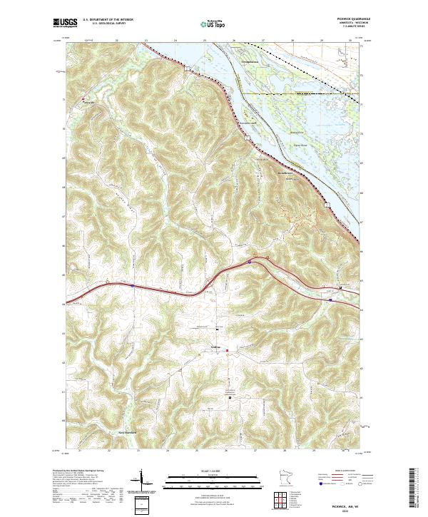 USGS Topographic Map – Pickwick
