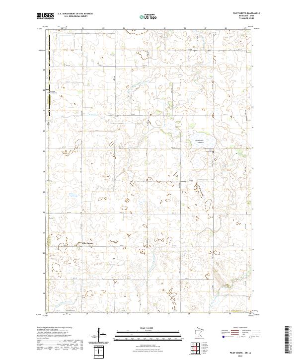USGS Topographic Map – Pilot Grove