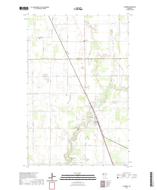 USGS Topographic Map – Plummer