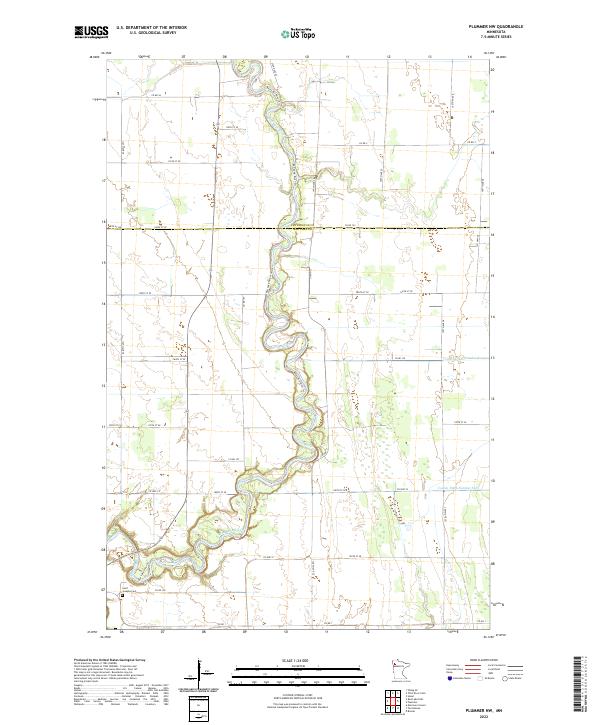 USGS Topographic Map – Plummer NW