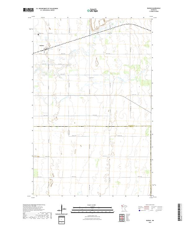 USGS Topographic Map – Radium
