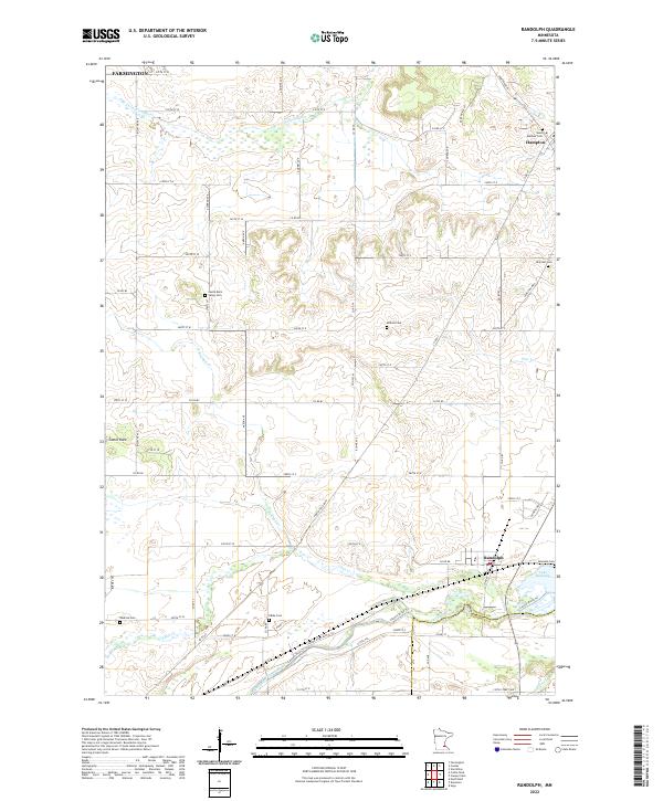 USGS Topographic Map – Randolph