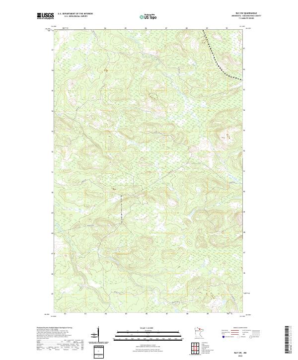 2022 Map of Ray SW, 2022 Print