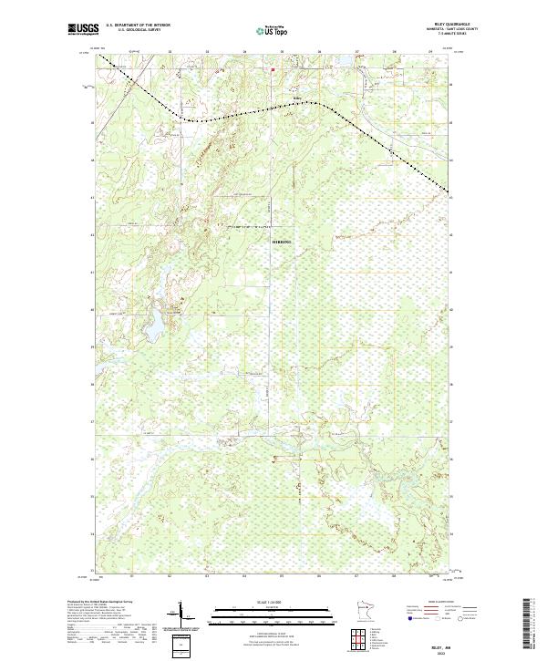 USGS Topographic Map – Riley