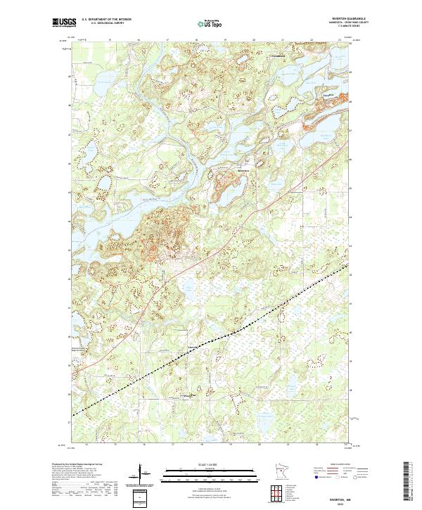 USGS Topographic Map – Riverton