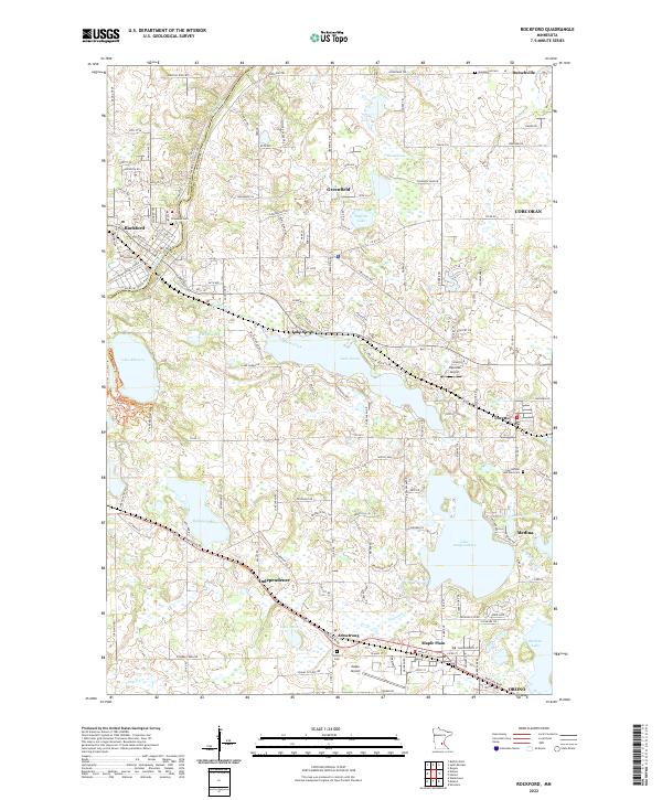 USGS Topographic Map – Rockford