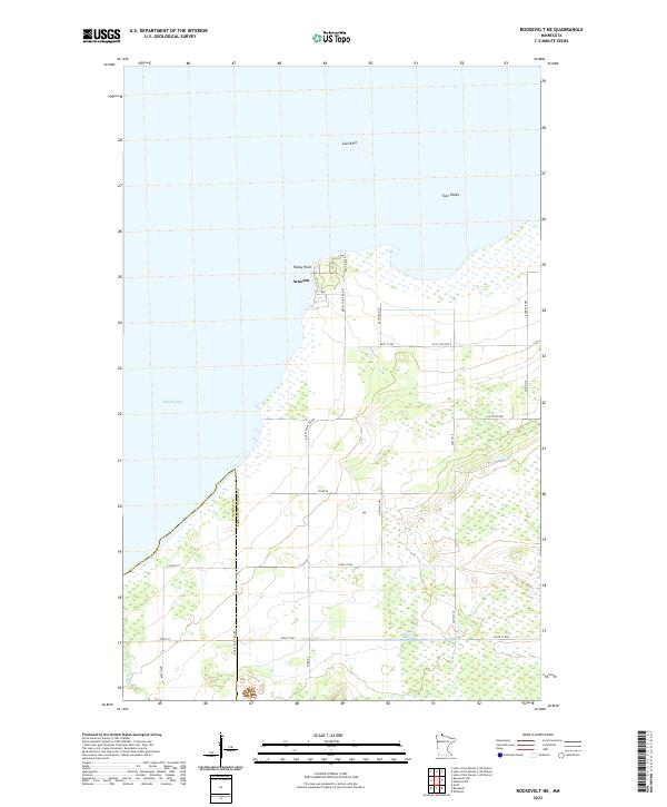 USGS Topographic Map – Roosevelt NE