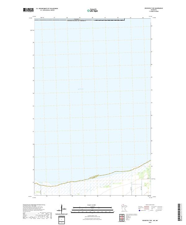 USGS Topographic Map – Roosevelt NW