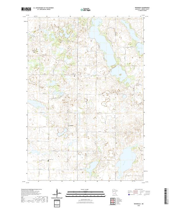 USGS Topographic Map – Rosendale