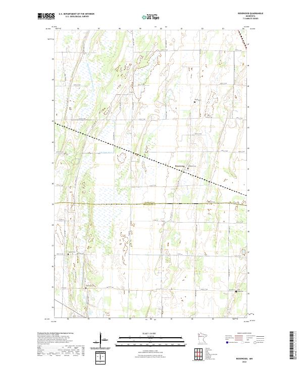 USGS Topographic Map – Rosewood