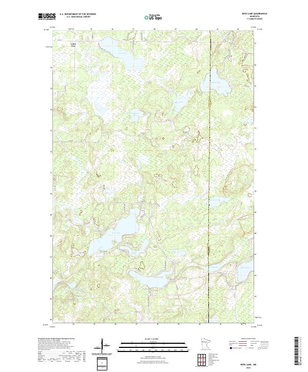 USGS Topographic Map – Ross Lake