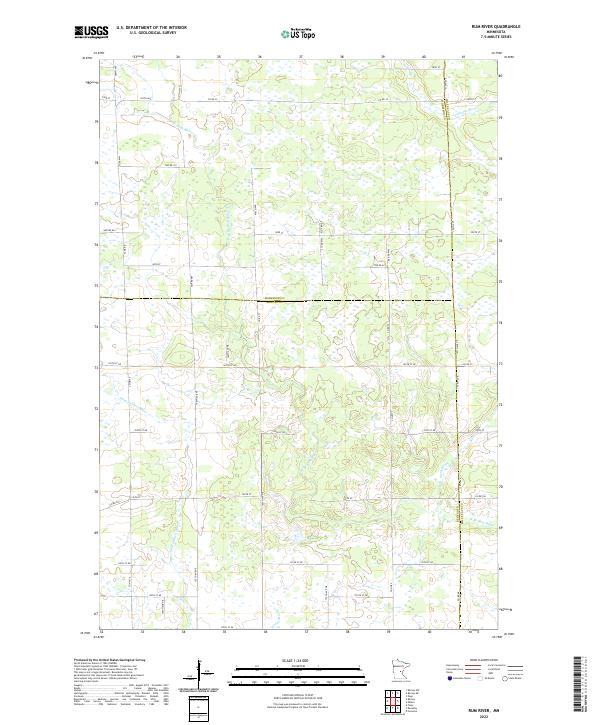 USGS Topographic Map – Rum River