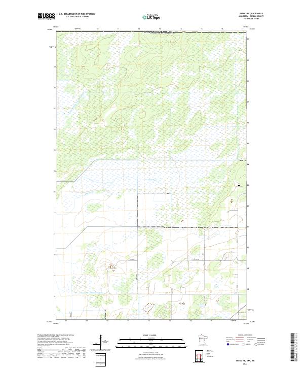 USGS Topographic Map – Salol NE