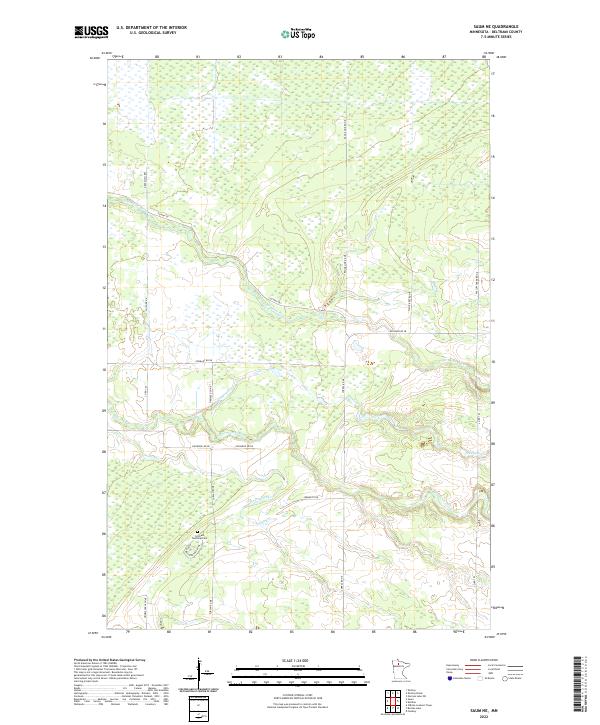 USGS Topographic Map – Saum NE
