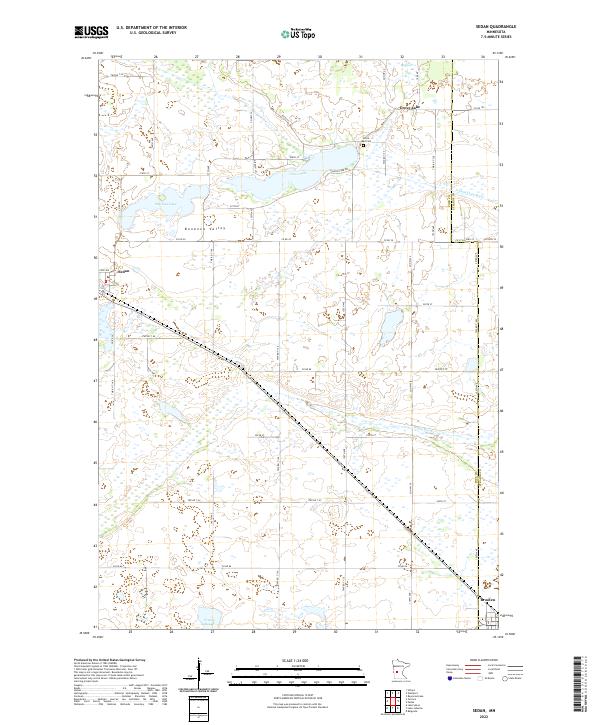 USGS Topographic Map – Sedan