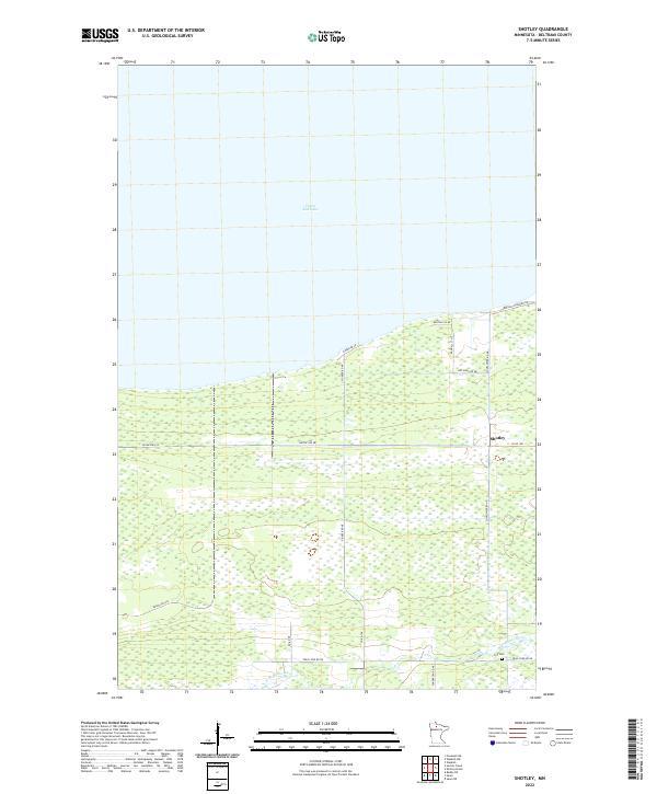 USGS Topographic Map – Shotley