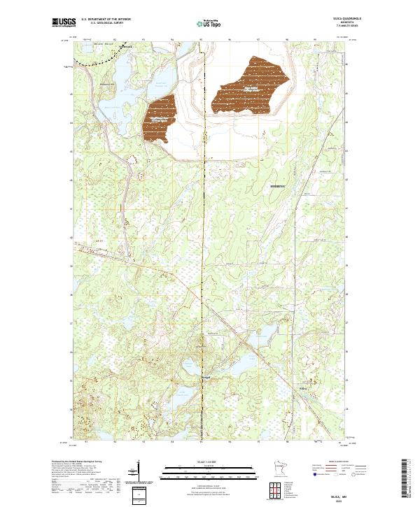 USGS Topographic Map – Silica