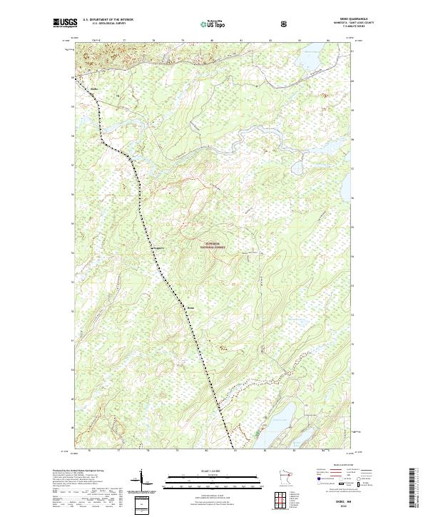 USGS Topographic Map – Skibo