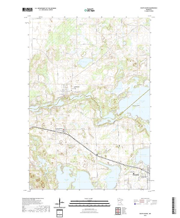 USGS Topographic Map – South Haven