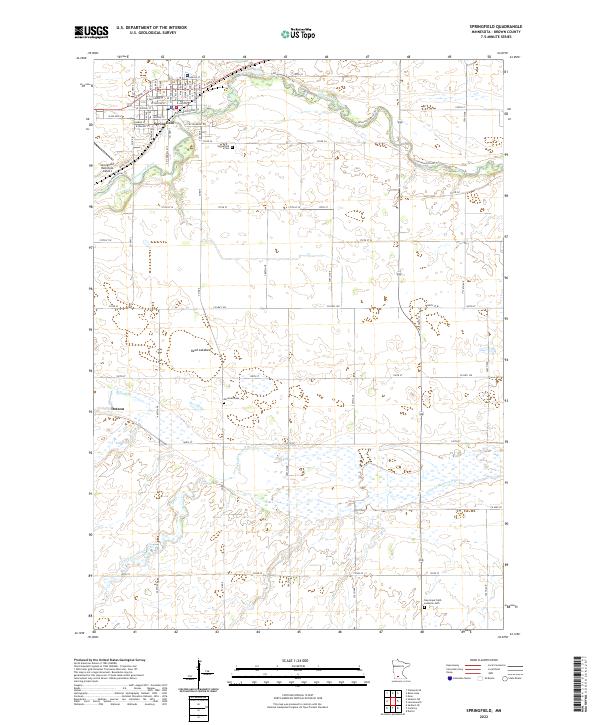 USGS Topographic Map – Springfield