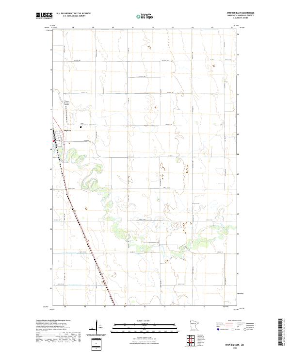 USGS Topographic Map – Stephen East