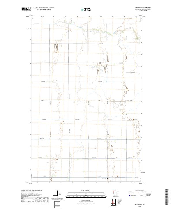 USGS Topographic Map – Stephen SW