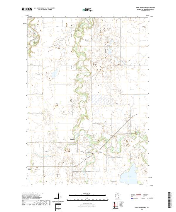 USGS Topographic Map – Sterling Center