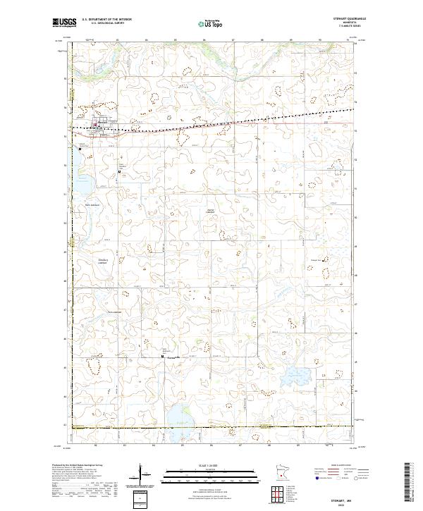 USGS Topographic Map – Stewart