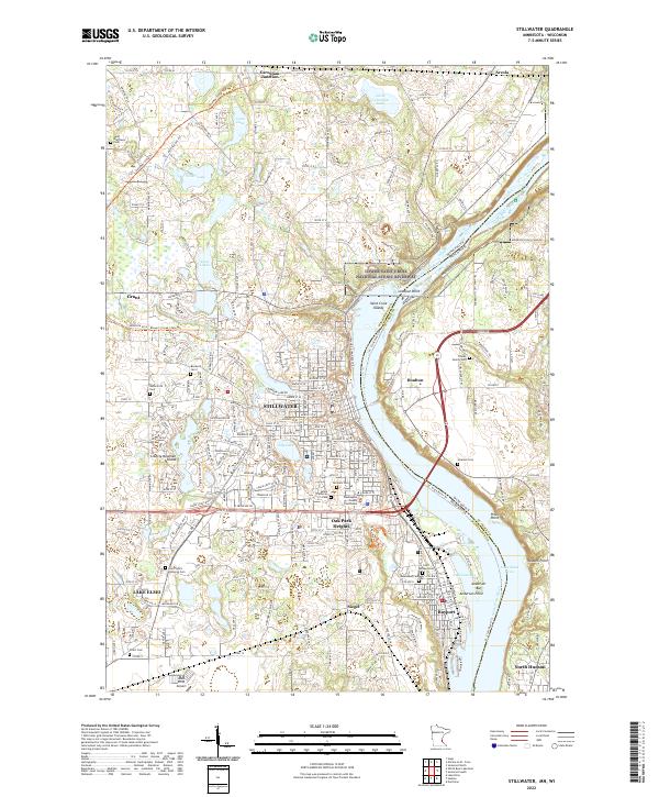 USGS Topographic Map – Stillwater
