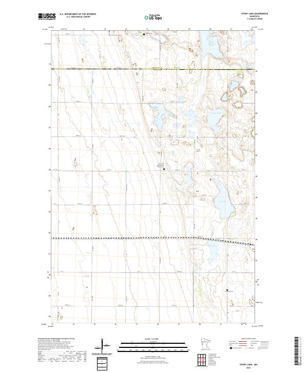 USGS Topographic Map – Stony Lake