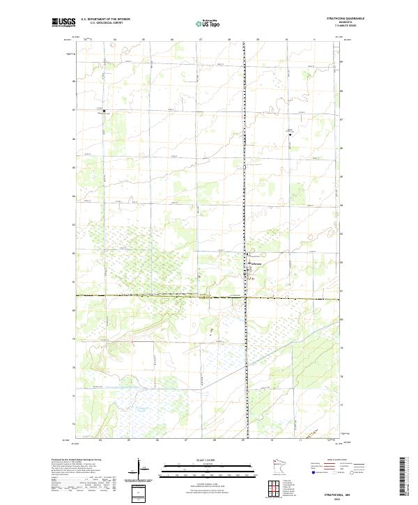USGS Topographic Map – Strathcona
