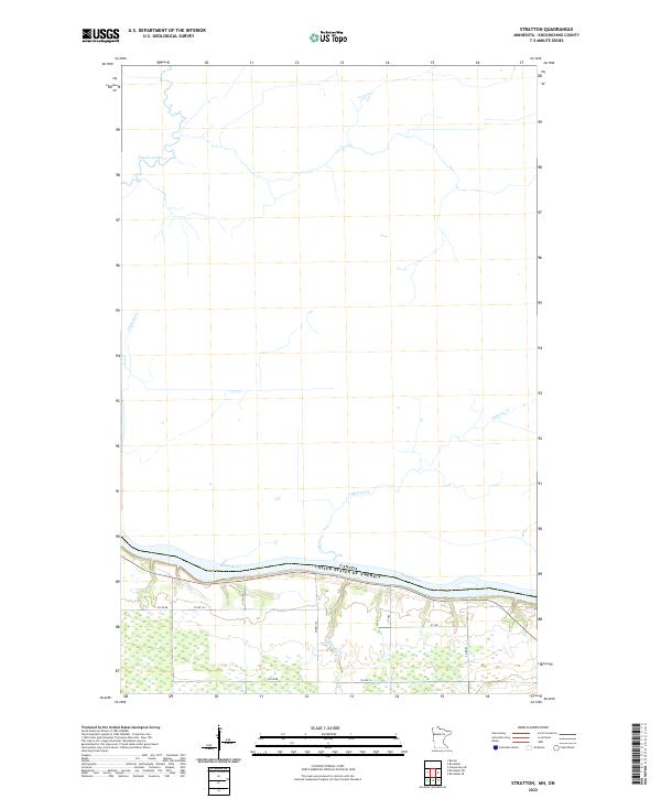 USGS Topographic Map – Stratton